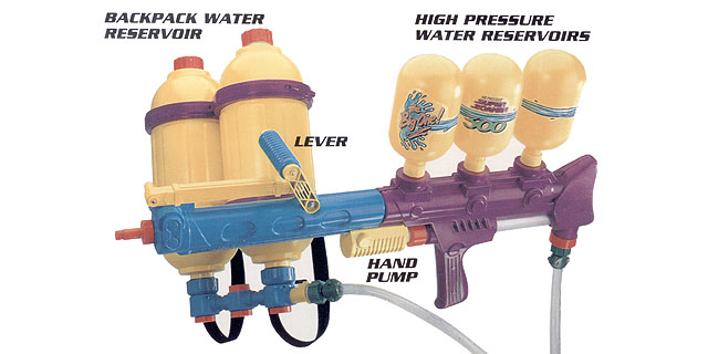 nerf backpack water gun